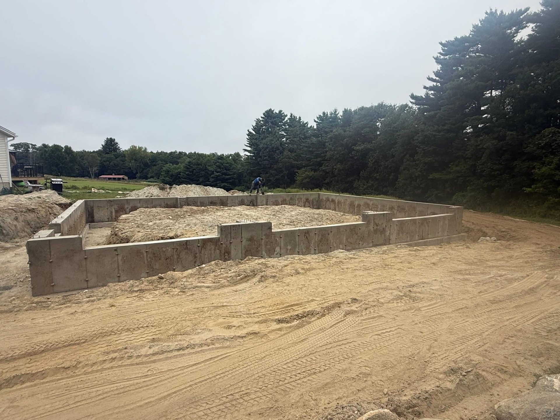 Poured Foundation Walls